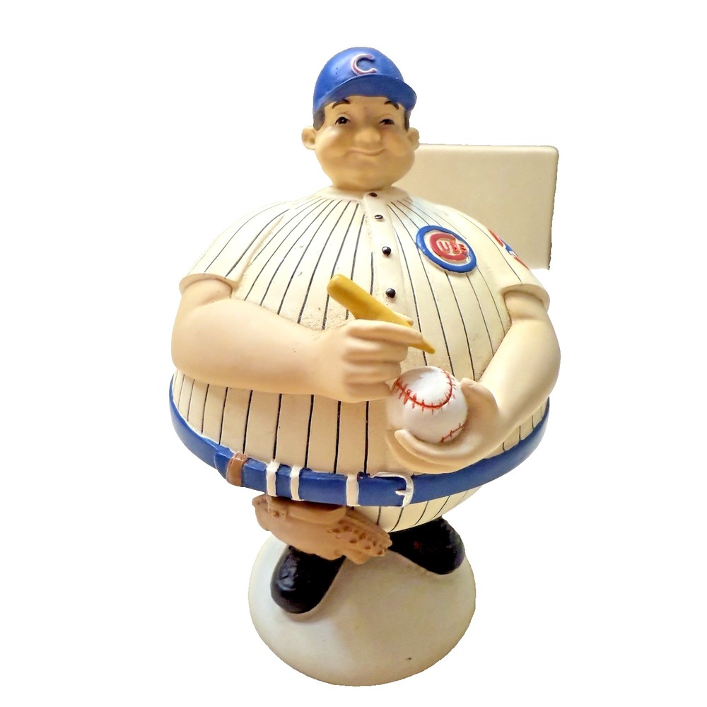 Chicago Cubs Baseball Flip Top Candy Dish 2004 | Department 56 | No Box Hinge